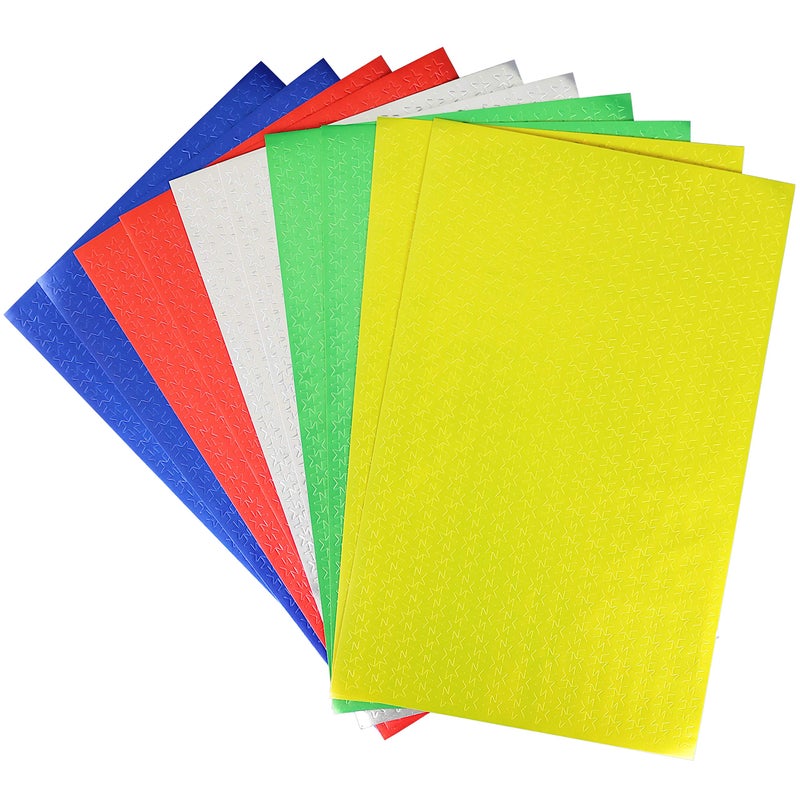 Iconikal 6,000-Count Bulk Metallic Foil Reward Stars Stickers, Blue, Red, Silver, Gold, Green - Image 3